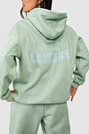 green tracksuits